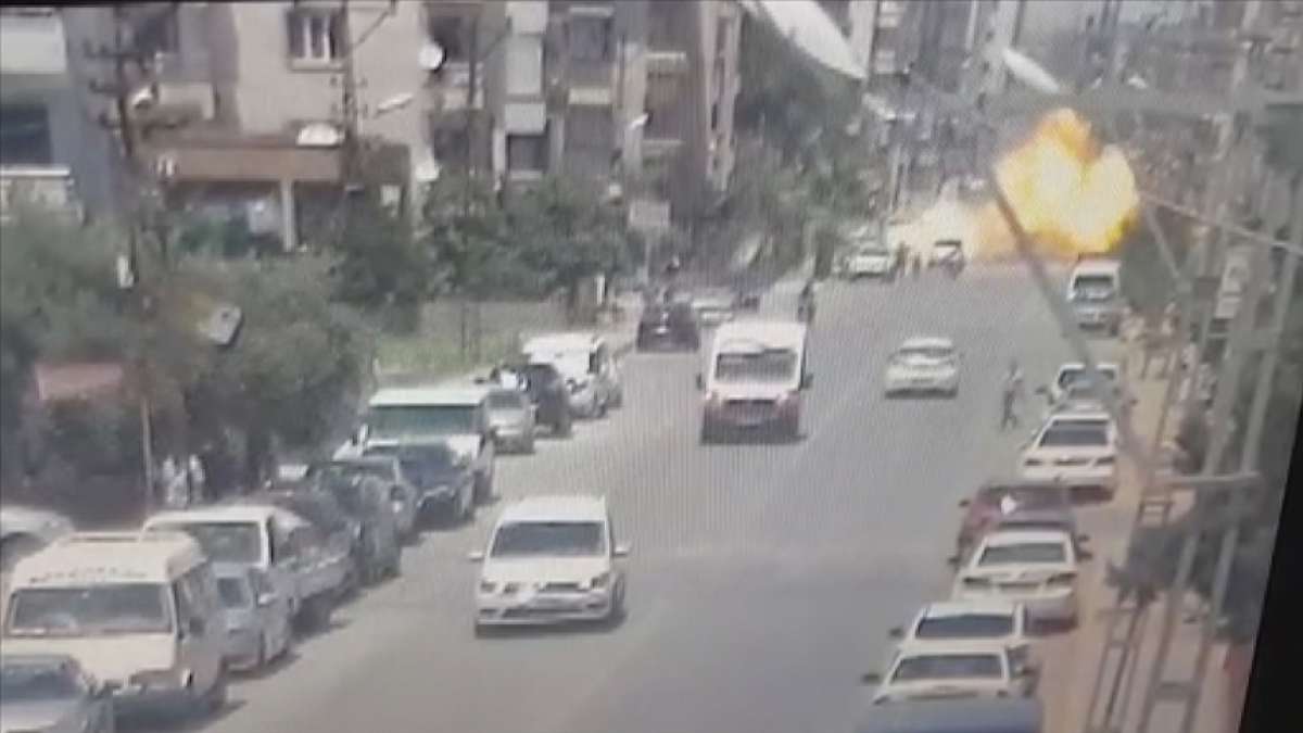 Hatay'da infilak eden otomobilde taşınan patlayıcıda terör örgütü PKK şüphesi