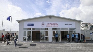 Hatay'da kurulan "Kocaeli Büyükşehir Hastanesi" hizmet vermeye başladı