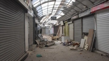 Hatay'ın sembol&uuml; tarihi &ccedil;arşıların esnafı yeni başlangı&ccedil; i&ccedil;in iş yerlerinin onarılmasını istiyo