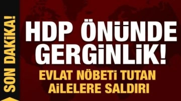 HDP Genel Merkezi önünde gerginlik