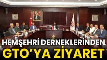 Hemşehri Derneklerinden Gto’ya Ziyaret