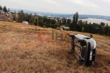Hisarcık'ta trafik kazası: 1’i çocuk 3 yaralı