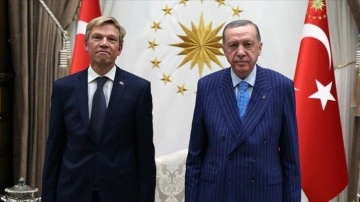 Hollanda'nın Ankara Büyükelçisi Wijnands, Cumhurbaşkanı Erdoğan'a güven mektubu sundu