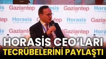 Horasis Ceo’ları Tecrübelerini Paylaştı