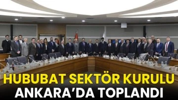 Hububat sektör kurulu Ankara’da toplandı