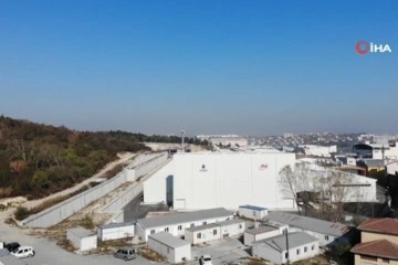 İBB Hadımköy Halk Ekmek Fabrikası havadan görüntülendi