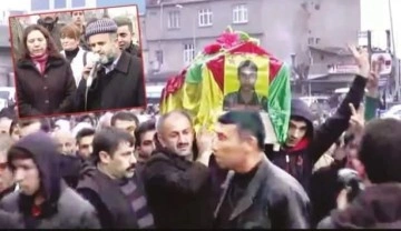 İBB'ye personel veren DİAYDER, HDP ile kol kola PKK'lı teröristin cenazesinde!