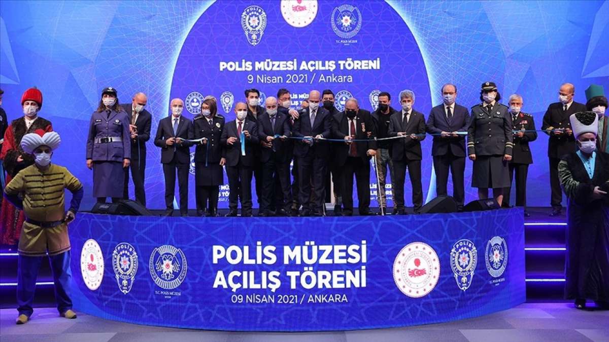 İçişleri Bakanı Soylu, Türk Polis Teşkilatının ilk müzesinin açılışını yaptı