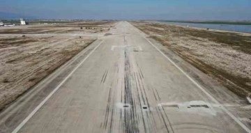 İGA’nın onardığı Hatay Havalimanı pisti havadan görüntülendi