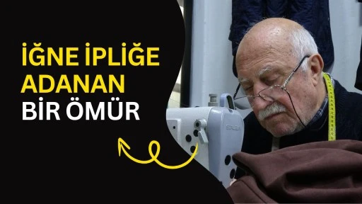 İğne ipliğe adanan bir &ouml;m&uuml;r