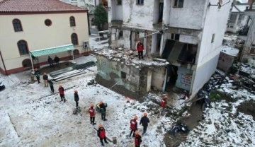 İHH'dan sel felaketinin yaşandığı Bozkurt ilçesinde kentsel arama tatbikatı