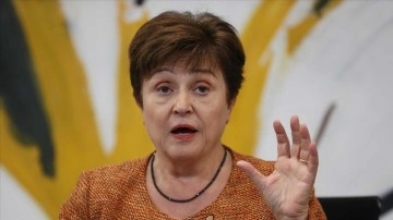 IMF Başkanı Georgieva: D&uuml;nya ekonomisinin bu yıl y&uuml;zde 3'ten az b&uuml;y&uuml;mesini bekliyoruz