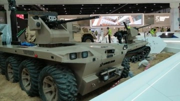 İnsansız kara aracı Kapgan, ilk kez yurt dışında vitrine &ccedil;ıkıyor