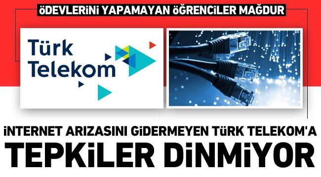 İnternet arızasını gidermeyen Türk Telekom'a tepkiler dinmiyor