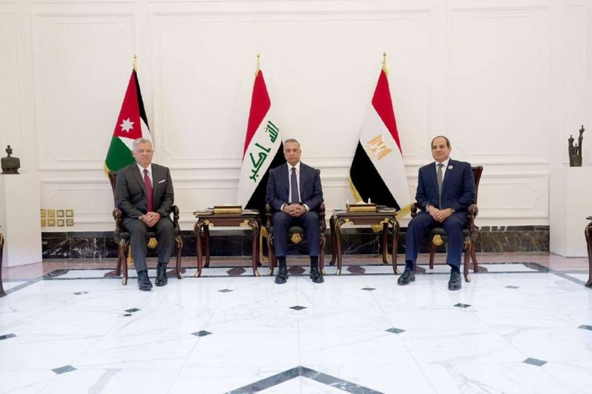 Irak, Mısır ve Ürdün arasındaki 3'lü zirve tamamlandı