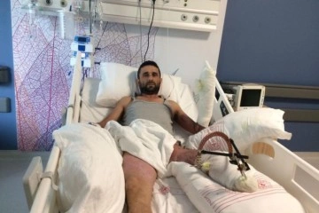 İş kazasında ayağını kaybeden baba: "Çocuklarımın okumasını istiyorum"
