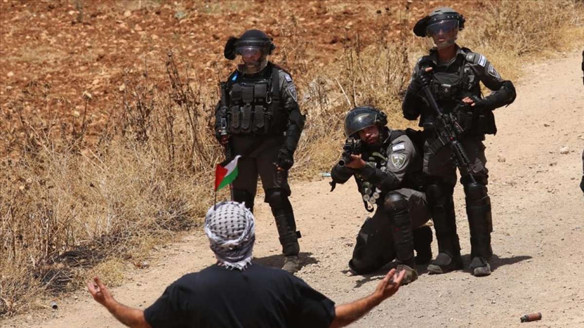 İsrail askerlerinden Filistinlilerin Batı Şeria'daki gösterilerine müdahale: 7 yaralı