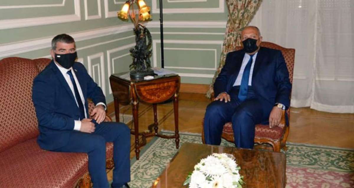 İsrail Dışişleri Bakanı, 13 yıl sonra Mısır'ı ziyaret etti