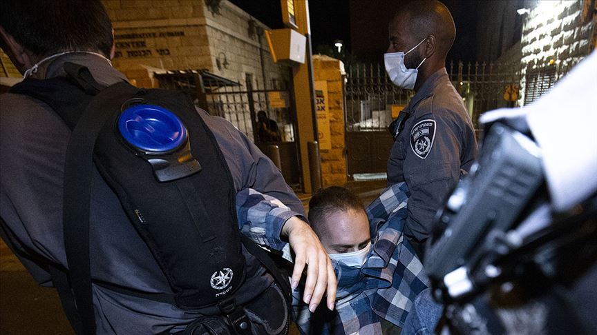 İsrail polisinden Netanyahu karşıtı yürüyüşe müdahale: 18 gözaltı