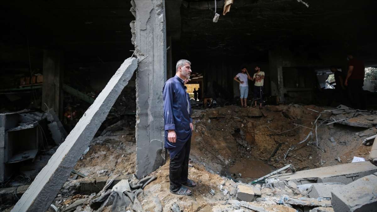 İsrail saldırıları Gazze'de evlere dağılan şebeke suyunda yüzde 50 azalmaya neden oldu