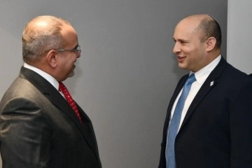 İsrail ve Bahreyn Başbakanları ilişkilerin normalleştirilmesinden bu yana ilk kez bir araya geldi