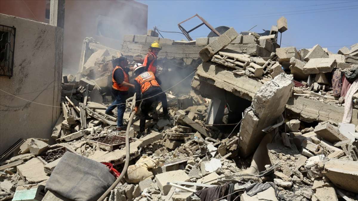 İsrail'in Gazze Şeridi'ne yönelik saldırılarında 1800 konut tamamen zarar gördü