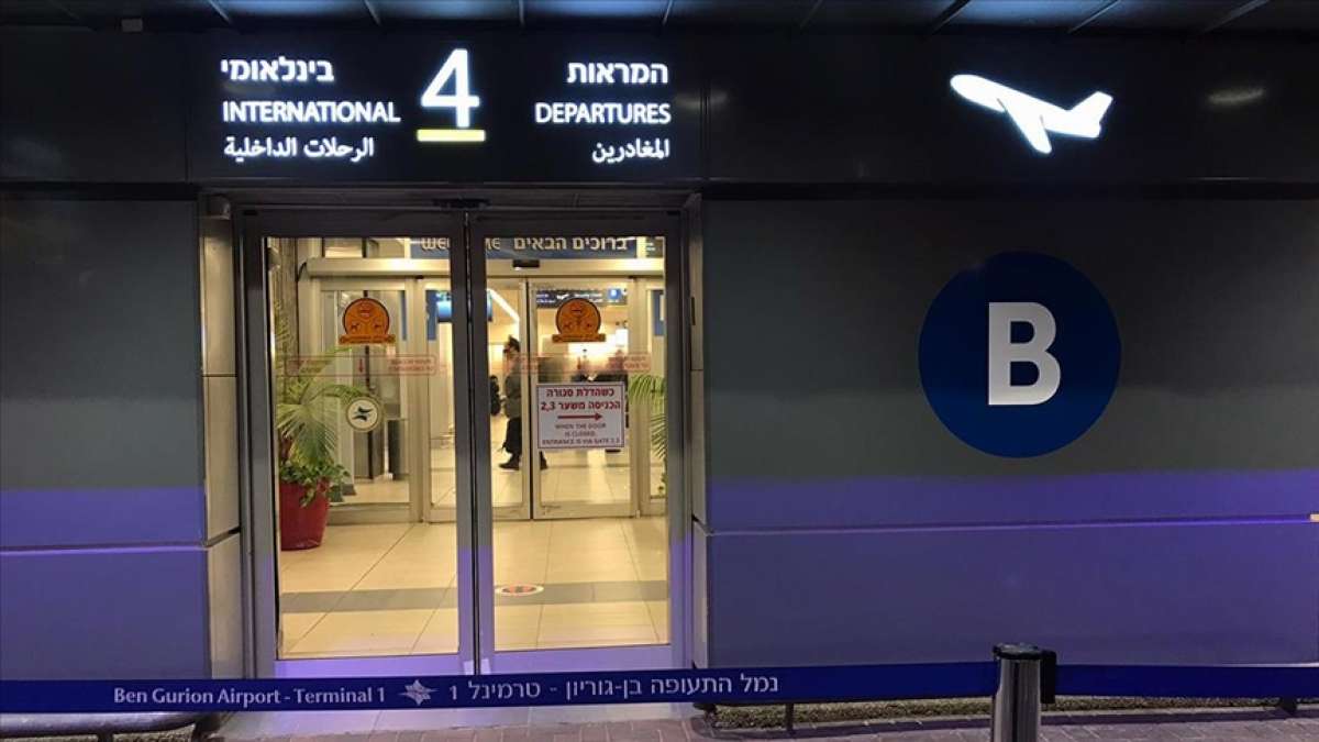 İsrail'in uluslararası havaalanının parkında bir araç yandığı için tüm uçuşlar durduruldu