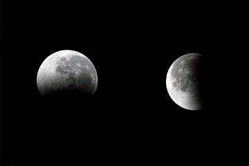ISS’de görevli kozmonot, son 6 asrın en uzun Ay tutulmasını fotoğrafladı