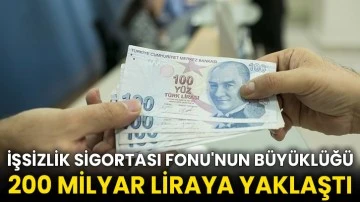 İşsizlik Sigortası Fonu'nun büyüklüğü 200 milyar liraya yaklaştı