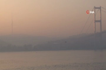İstanbul 2023'e sisle uyandı