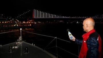 İstanbul Boğazı'nda gürültü denetimi yapıldı