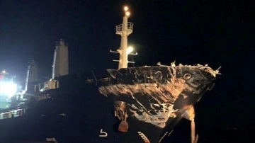 İstanbul Boğazı'nda kaza! İki gemi çarpıştı