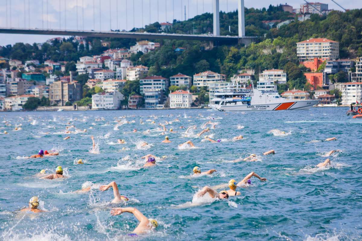 İstanbul Boğazında parkur rekoru kırıldı