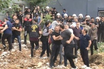 İstanbul Büyükşehir Belediyesi vatandaşla polisi karşı karşıya getirdi