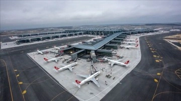 İstanbul Havalimanı günde 1446 uçuşla Avrupa'daki en yoğun havalimanı oldu