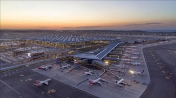 İstanbul Havalimanı günlük 986 seferle Avrupa'da 2. sırada yer aldı