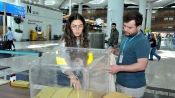 İstanbul Havalimanı'nda  20 bin Türk vatandaşı oy kullandı
