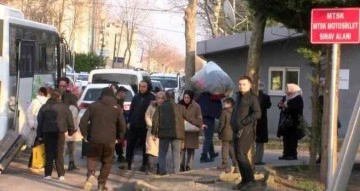 İstanbul’a gelen depremzedeler Sancaktepe’de yurda yerleştiriliyor
