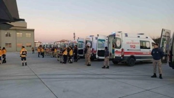 İstanbul'a getirilen bin 217 depremzede yaralının tedavisi sürüyor