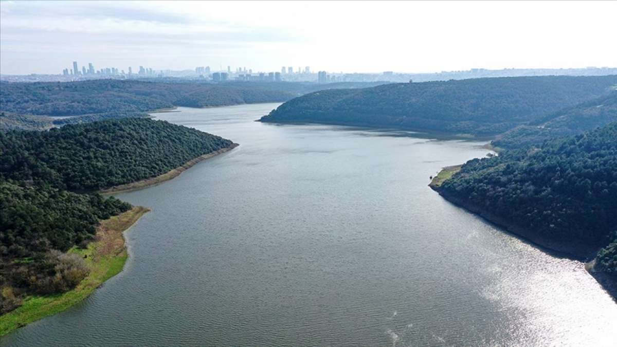 İstanbul'a su sağlayan barajlardaki doluluk oranı artıyor