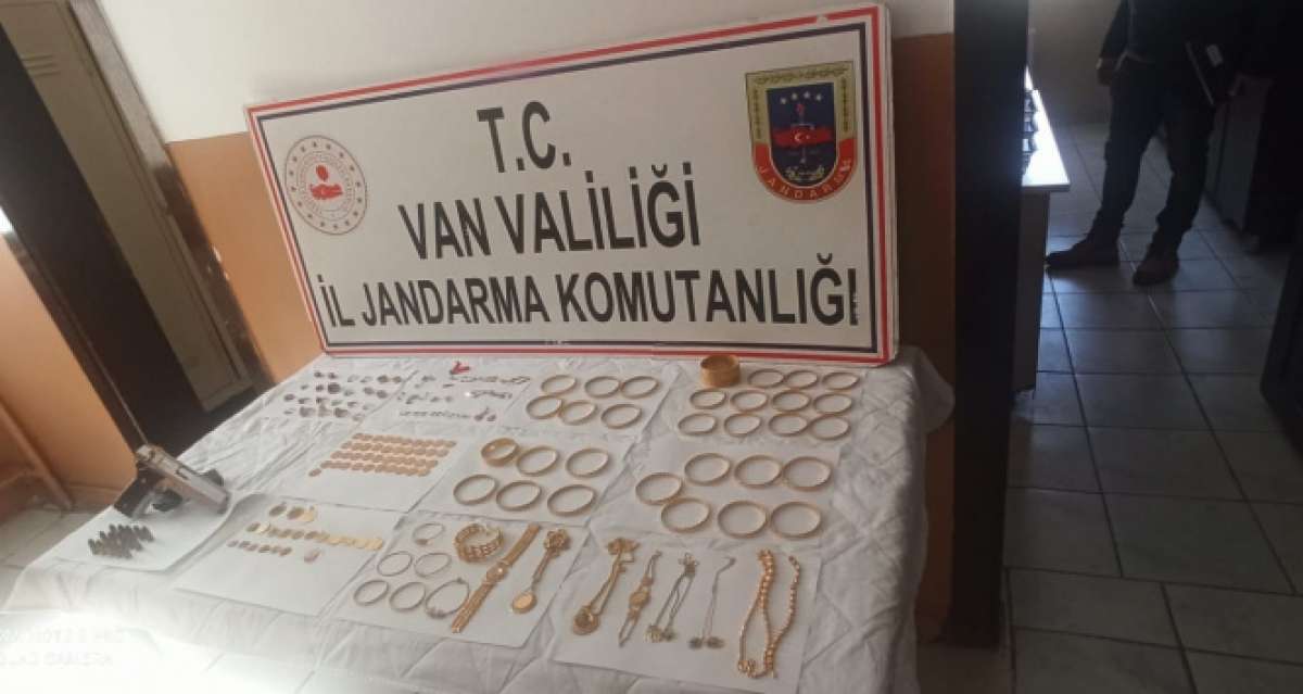 İstanbul'da çalınan 1,5 milyon TL değerindeki altın Van'da ele geçirildi