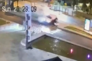 İstanbul’da dehşet anları kamerada!