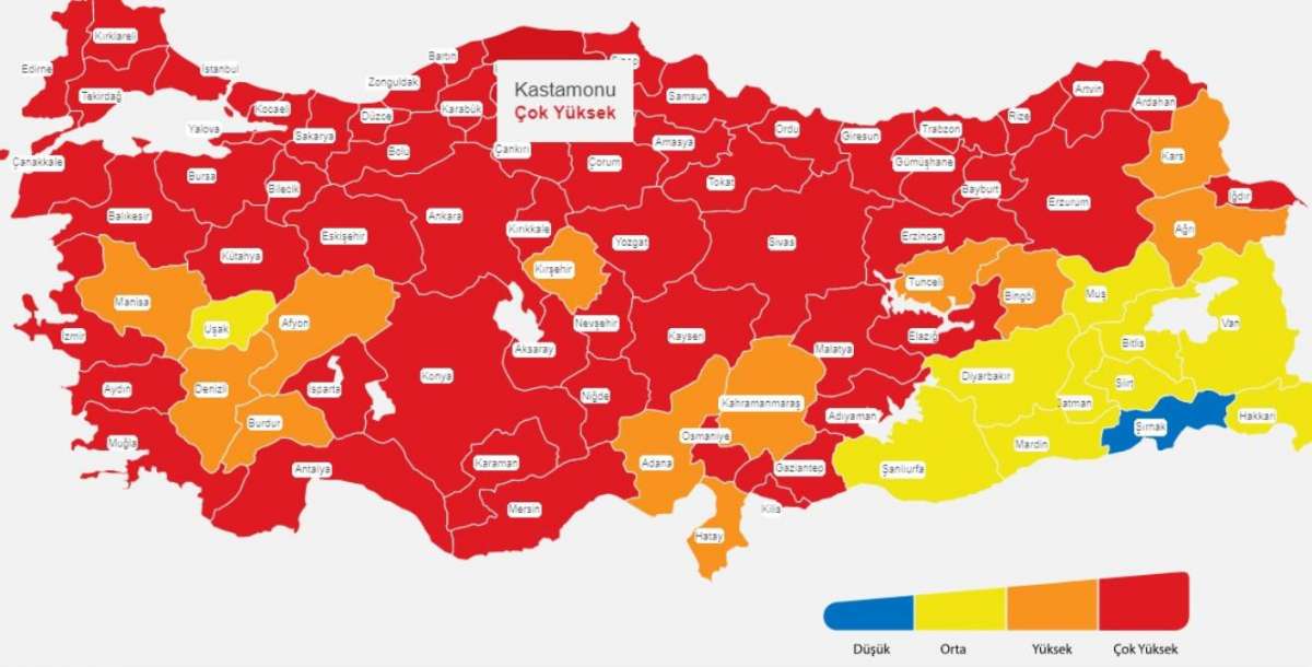 İstanbul'da hafta sonu sokağa çıkma yasağı var mı? İstanbul hangi risk grubunda rengi ne?