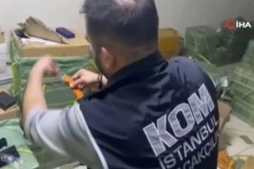 İstanbul'da ka&ccedil;ak&ccedil;ılık operasyonu: 115 milyon TL'lik &uuml;r&uuml;n ele ge&ccedil;irildi
