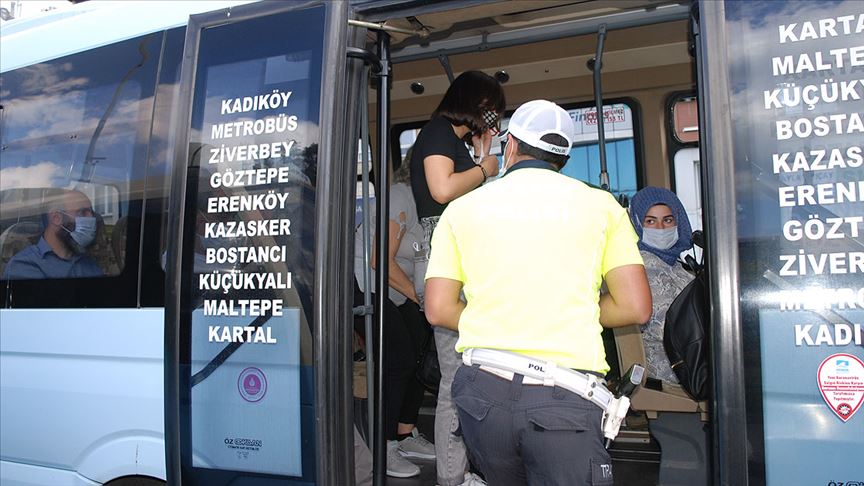 İstanbul’da Kovid-19 denetimlerinde 22 Ağustos’tan bu yana 20 milyon 509 bin 262 lira ceza