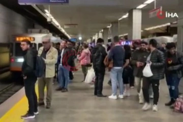 İstanbul’da metro arızası: Yolcular tahliye edildi