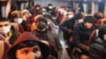 İstanbul'da polis ekipleri 85 kaçak göçmeni yakaladı