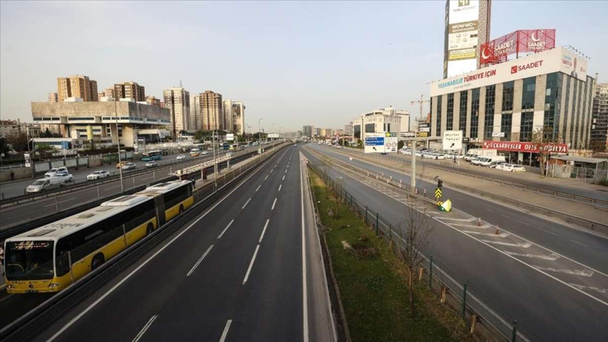 İstanbul'da 'tam kapanma' trafik yoğunluğunu azalttı