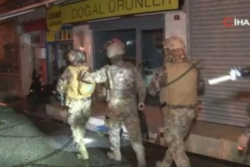 İstanbul'da uyuşturucu tacirlerine yönelik şafak operasyonu