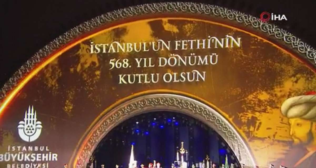 İstanbul'un Fethi'nin 568. yıldönümü Haliç Kongre Merkezi'nde etkinliklerle kutlandı